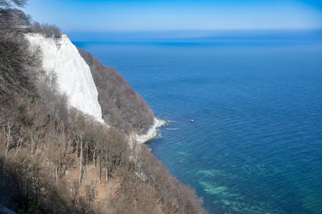 The famous chalk cliffs of Rügen