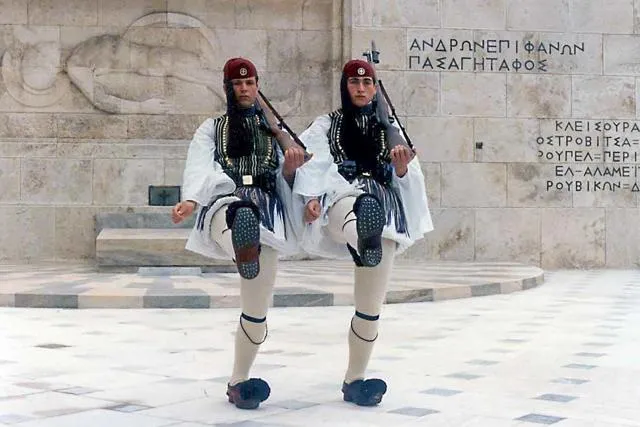 NFT 084: Guards at the Parliament in Greece