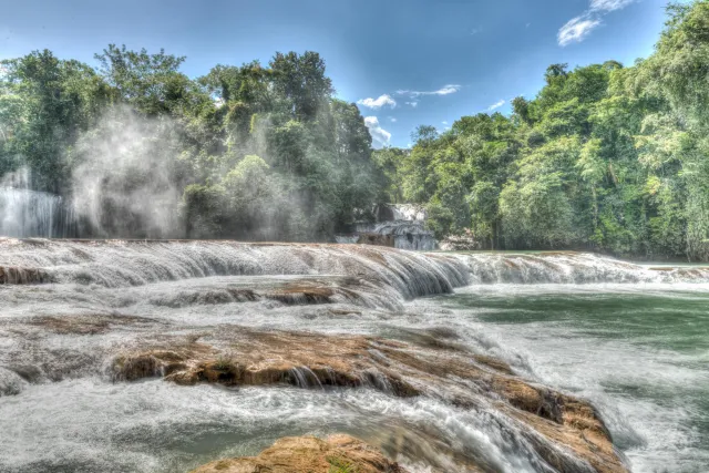 NFT 098: Agua Azul - Rapids and waterfalls in Chiapas