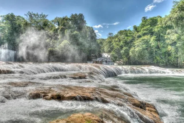 NFT 098: Agua Azul - Stromschnellen und Wasserfälle in Chiapas