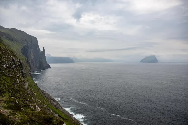 The witch or troll finger in Sandavágur