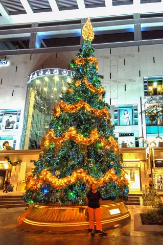 Weihnachtsbaum in Singapur