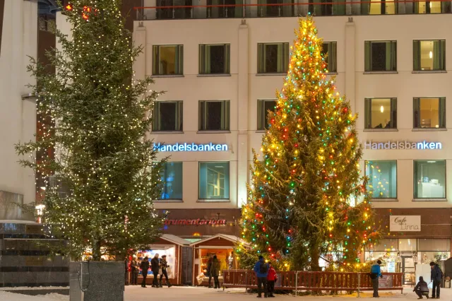 Weihnachten in Rovaniemi, Finnland