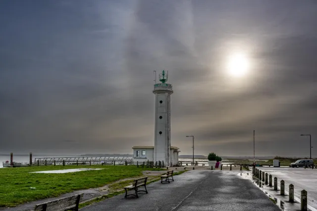 Der Leuchtturm von Le Hourdel