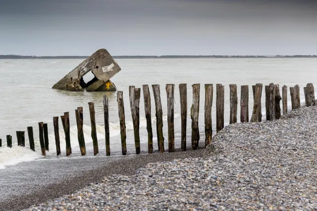 Der Bunker am Cap de Hourdel