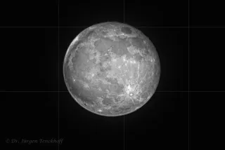 Der Supermond über dem Hanfbachtal